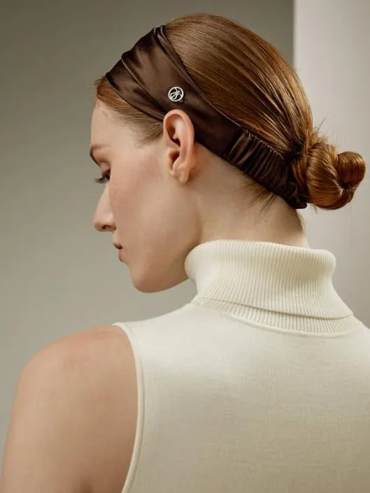Minimalist Silk Headband With Adjustable Design Women Lilysilk Silk Scrunchies