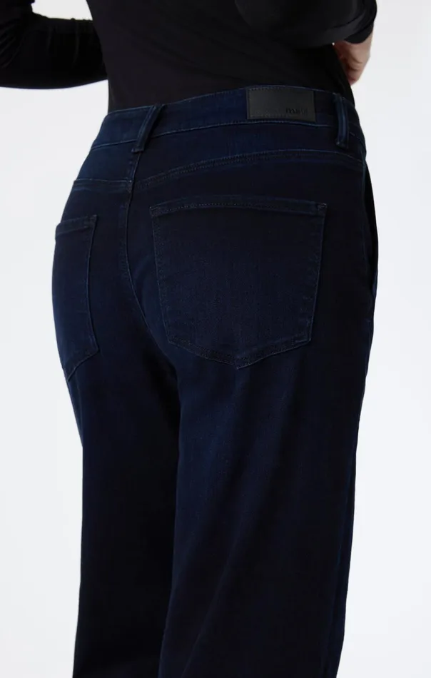 Miracle Wide Leg In Midnight Feather Blue Women Mavi Jeans Denim