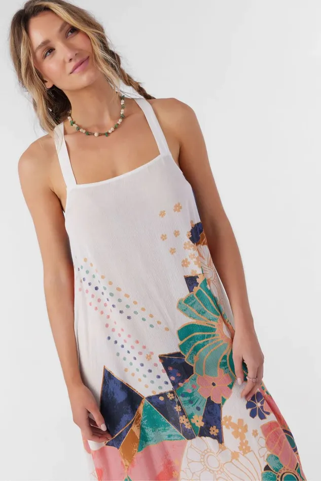 MIRANDA JADIA FLORAL MIDI COVERUP DRESS Women O039NEILL Sale
