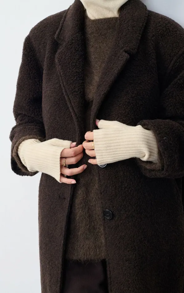 Mittens Raxow Nude Women American Vintage Gloves