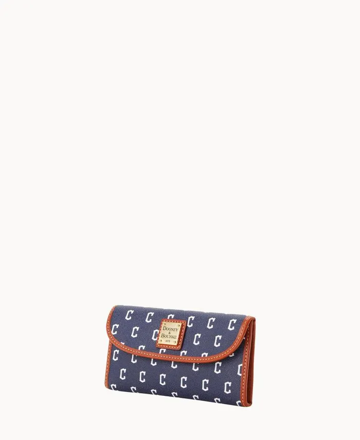 MLB Guardians Continental Clutch Guardians ManWoman Dooney and Bourke Wallets MLB Guardians Continental Clutch Guardians ManWoman Dooney and Bourke Wallets