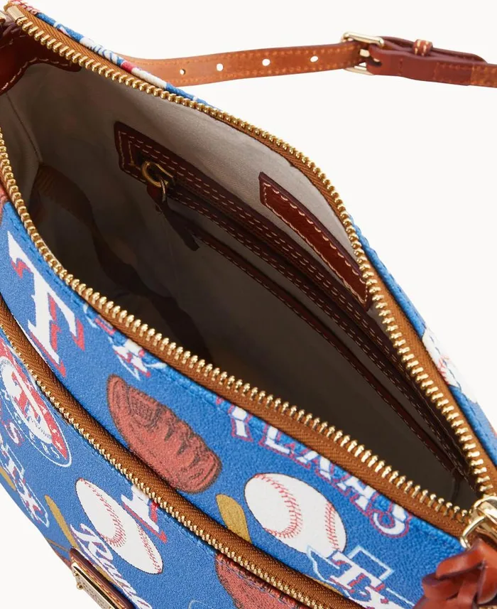 MLB Rangers Crossbody Rangers Woman Dooney and Bourke Crossbodies MLB Rangers Crossbody Rangers Woman Dooney and Bourke Crossbodies