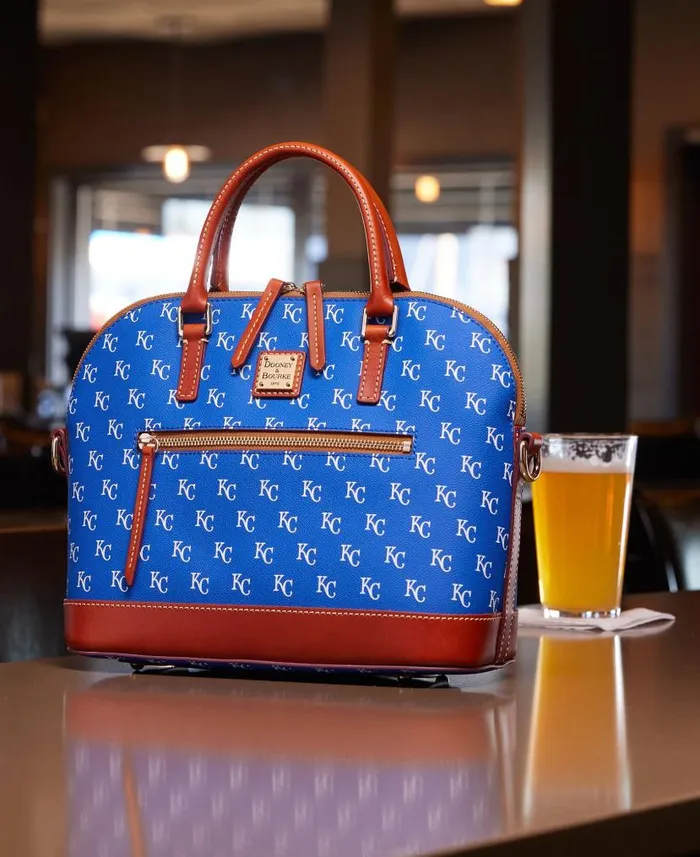 MLB Royals Domed Zip Satchel Royals Woman Dooney and Bourke Satchels MLB Royals Domed Zip Satchel Royals Woman Dooney and Bourke Satchels