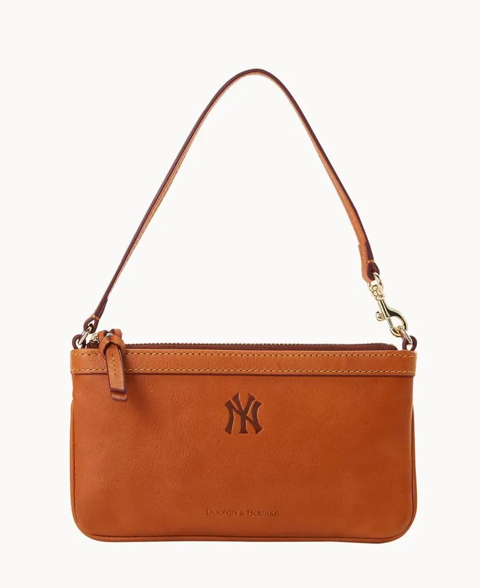 MLB Yankees Large Slim Wristlet Yankees ManWoman Dooney and Bourke Wallets