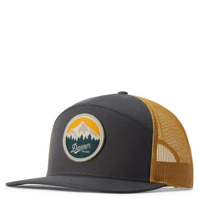 Mountain Trucker Cap CharcoalOld Gold Men Danner Hats