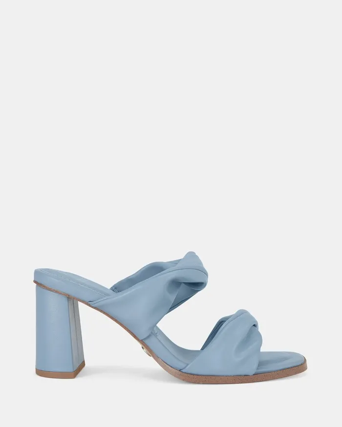 Mules NOVO Shoes Women LESIA SOFT BLUE High Heels