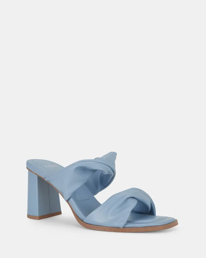 Mules NOVO Shoes Women LESIA SOFT BLUE High Heels