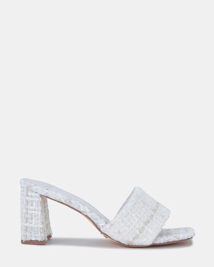 Mules UNIQUA CREAM TWEED NOVO Shoes Women