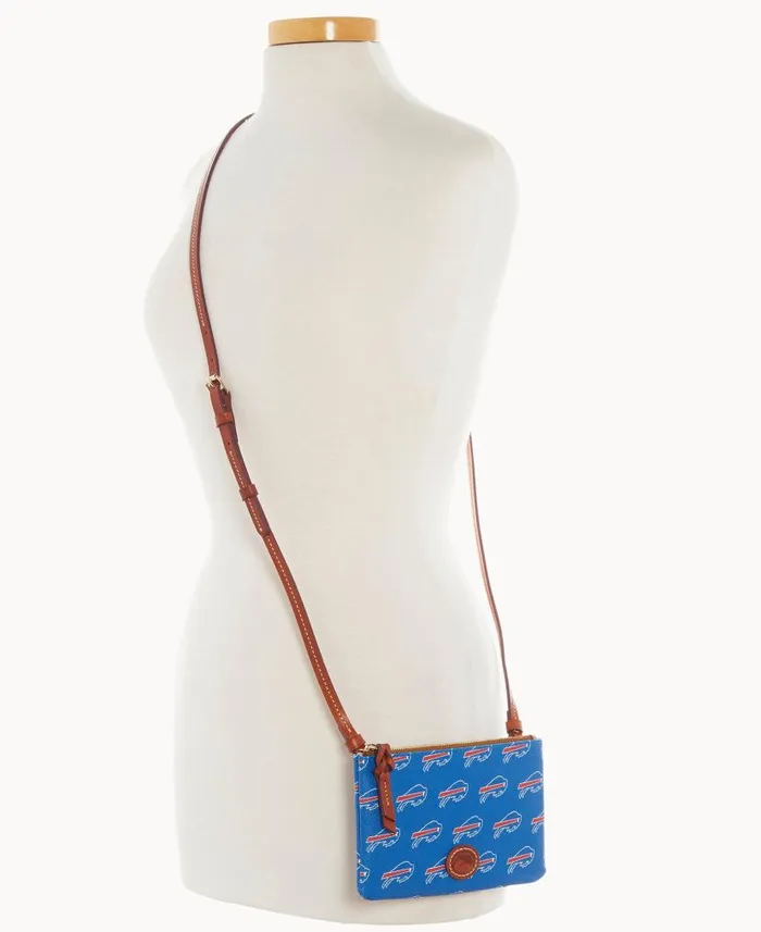 NFL Bills Top Zip Crossbody Bills Woman Dooney and Bourke Crossbodies NFL Bills Top Zip Crossbody Bills Woman Dooney and Bourke Crossbodies