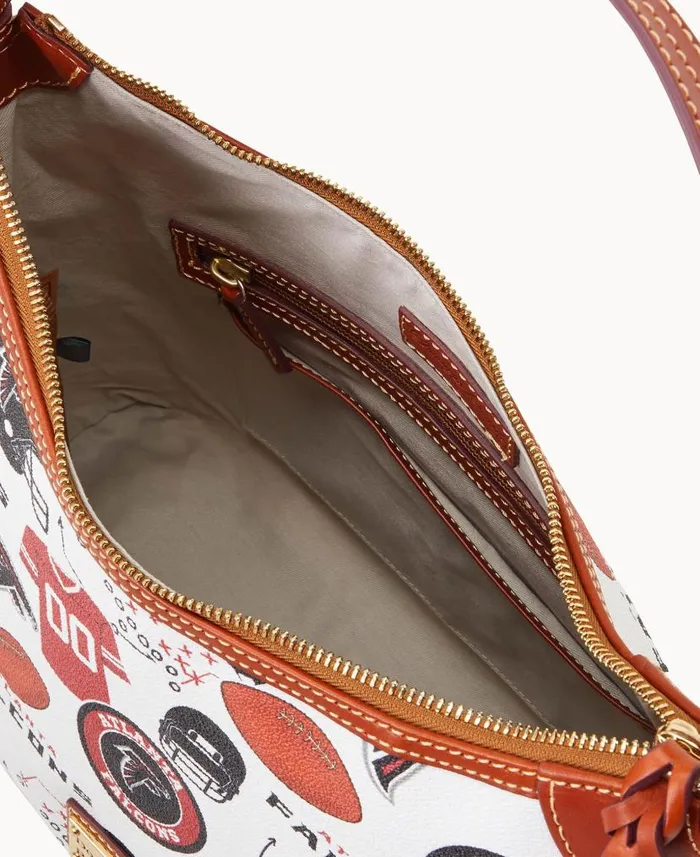NFL Falcons Hobo Falcons Woman Dooney and Bourke Shoulder Bags NFL Falcons Hobo Falcons Woman Dooney and Bourke Shoulder Bags
