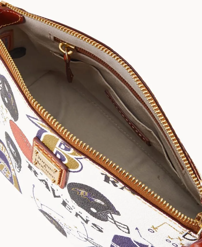 NFL Ravens Suki Crossbody Ravens Woman Dooney and Bourke Crossbodies NFL Ravens Suki Crossbody Ravens Woman Dooney and Bourke Crossbodies