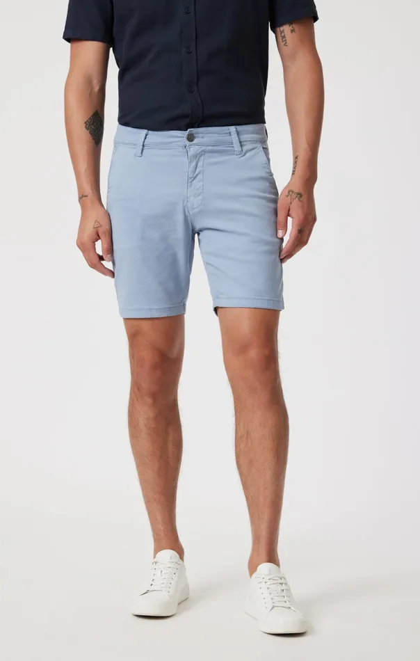Noah Shorts In Mountain Spring Luxe Twill Men Mavi Jeans Shorts Noah Shorts In Mountain Spring Luxe Twill Men Mavi Jeans Shorts