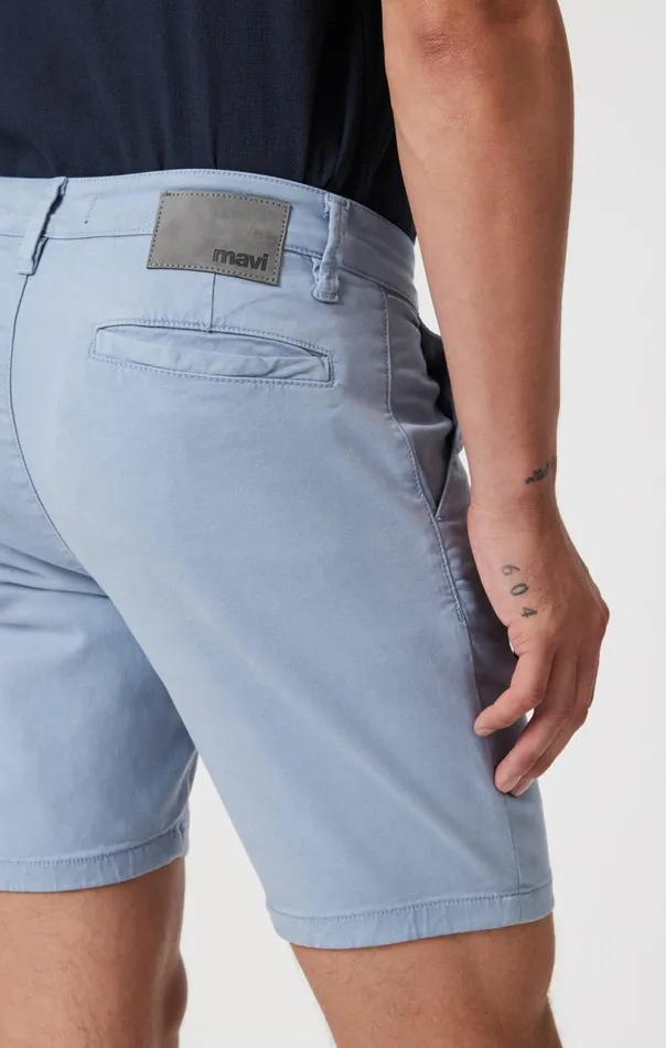 Noah Shorts In Mountain Spring Luxe Twill Men Mavi Jeans Shorts Noah Shorts In Mountain Spring Luxe Twill Men Mavi Jeans Shorts