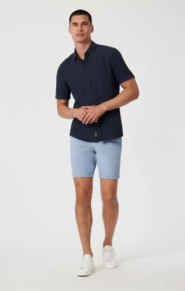 Noah Shorts In Mountain Spring Luxe Twill Men Mavi Jeans Shorts Noah Shorts In Mountain Spring Luxe Twill Men Mavi Jeans Shorts