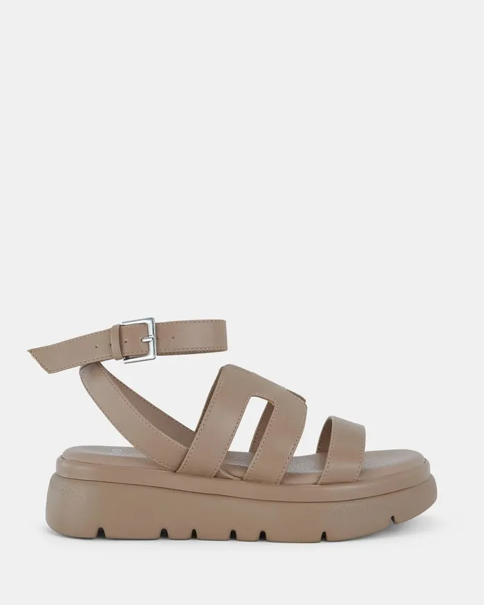 NOVO Shoes BOLZANO TOFFEE Women Wedges