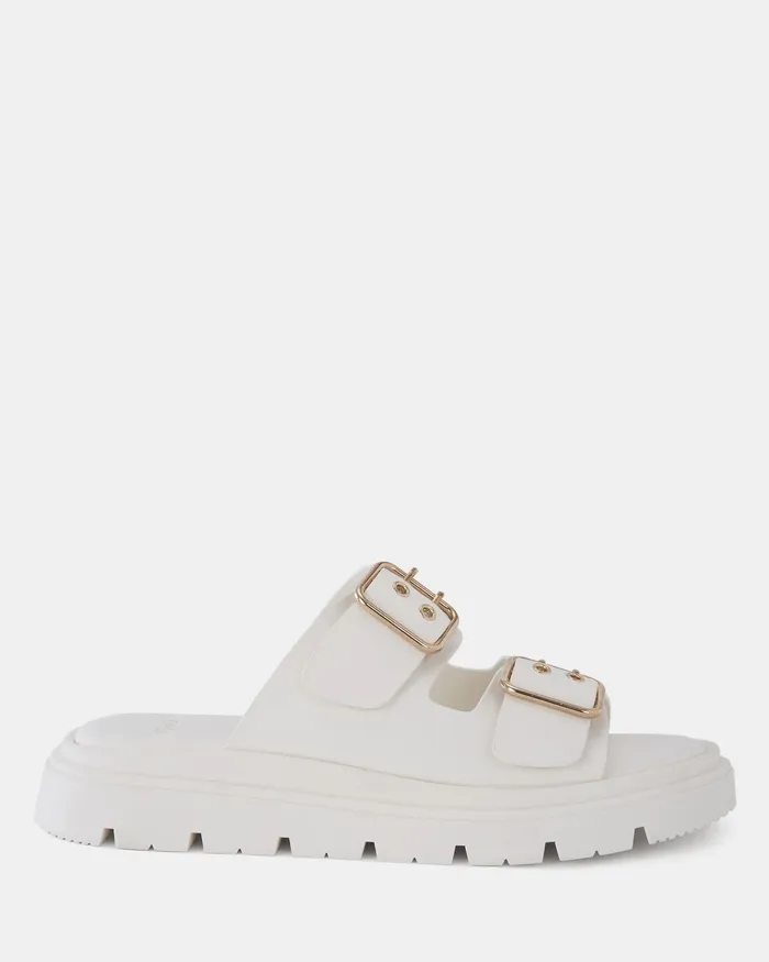 NOVO Shoes STELLAN WHITE Sandals Women Slides