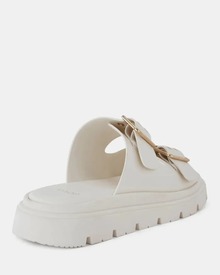 NOVO Shoes STELLAN WHITE Sandals Women Slides