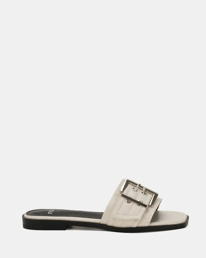 NOVO Shoes ZENDIT WHITE Sandals Women Flat Sandals