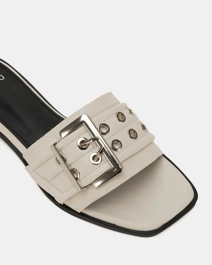 NOVO Shoes ZENDIT WHITE Sandals Women Flat Sandals