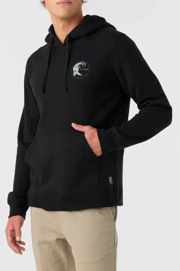 O039RIGINALS ESSENTIAL HOODIE FLEECE PULLOVER Black Men O039NEILL Featured