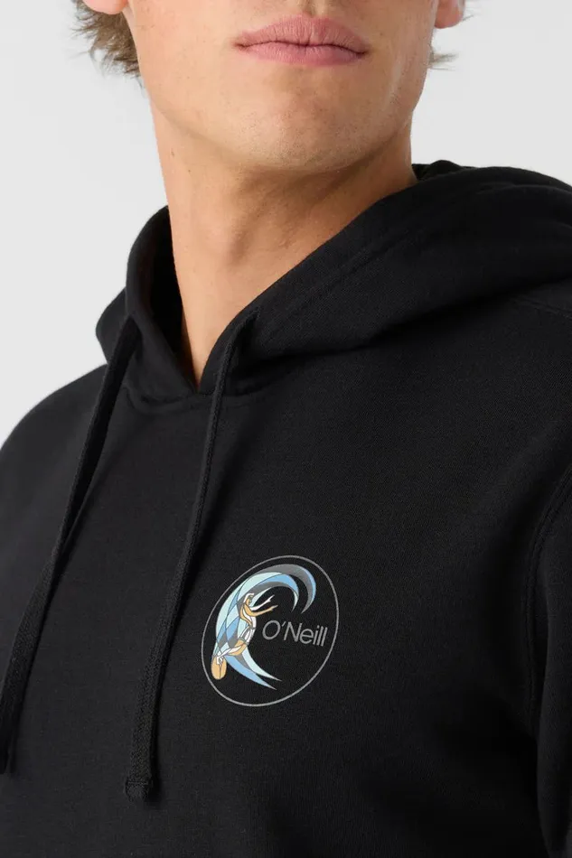 O039RIGINALS ESSENTIAL HOODIE FLEECE PULLOVER Black Men O039NEILL Featured