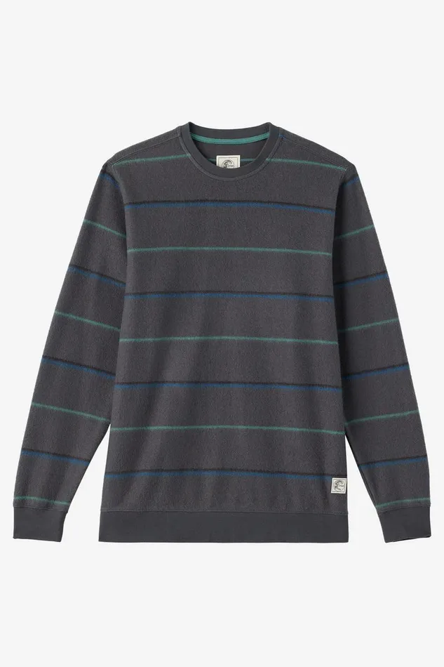 O039RIGINALS NASH CREW NECK FLEECE Graphite Men O039NEILL Featured