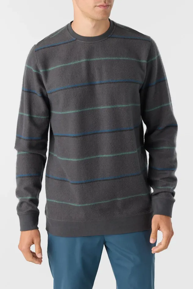 O039RIGINALS NASH CREW NECK FLEECE Graphite Men O039NEILL Featured