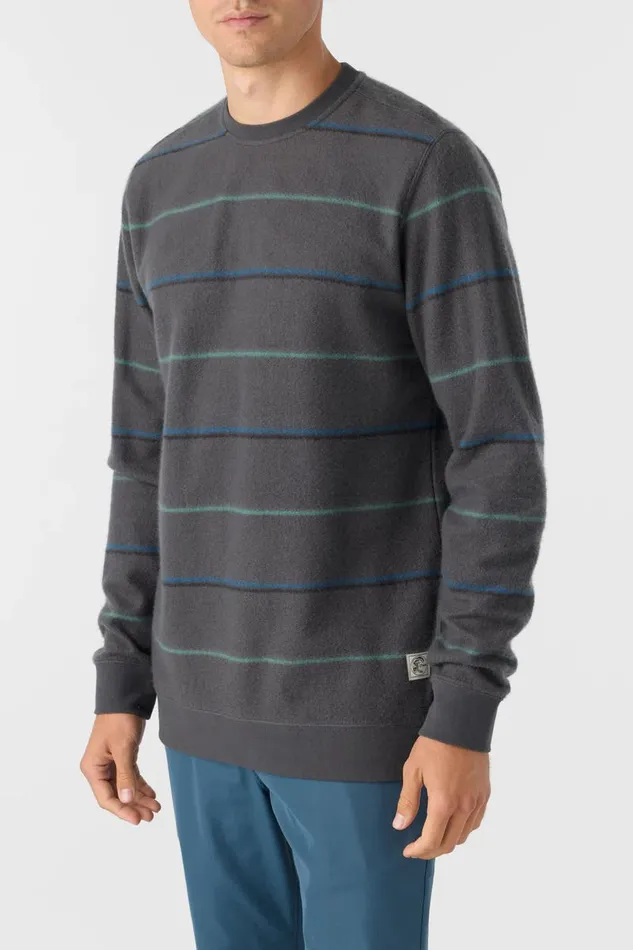 O039RIGINALS NASH CREW NECK FLEECE Graphite Men O039NEILL Featured