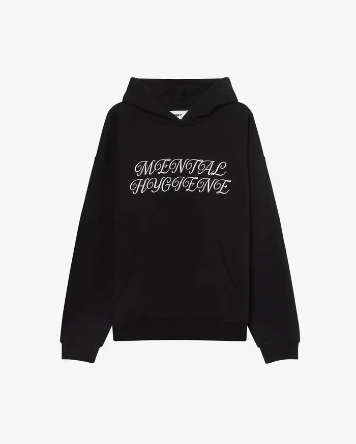 OBEY Clothing MENTAL HYGIENE PULLOVER Black Men SWEATSHIRTS