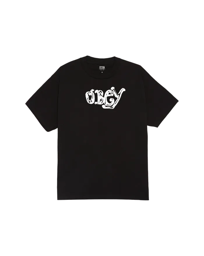 OBEY Clothing OBEY MARKER CLASSIC TSHIRT Black Men TSHIRTS