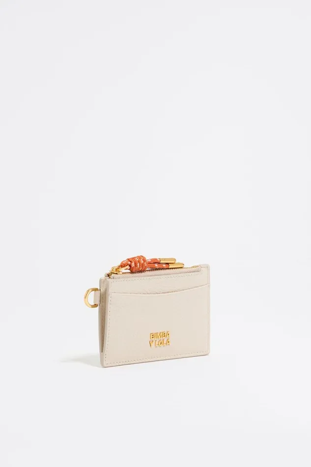 Offwhite Leather Card Holder Off White Women Bimba Y Lola Card Holders