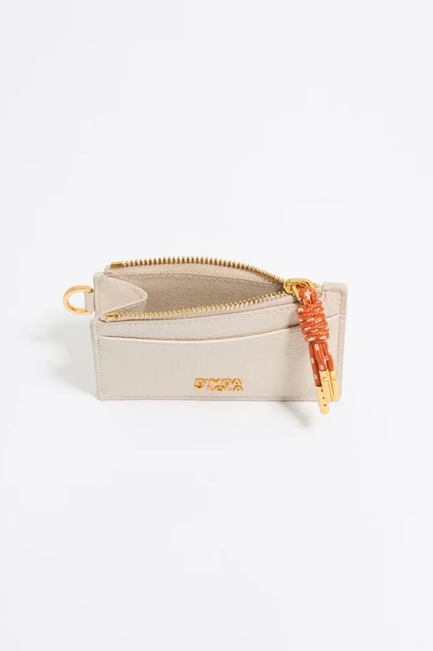 Offwhite Leather Card Holder Off White Women Bimba Y Lola Card Holders