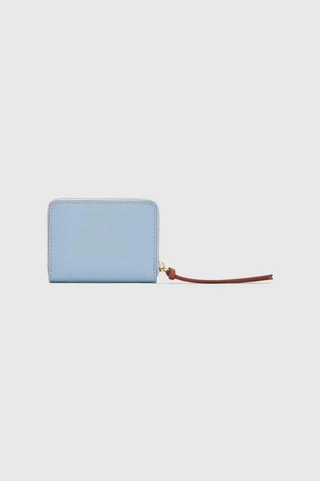 Oroton Eloise Small Zip Wallet Denimamber Women Wallets Oroton Eloise Small Zip Wallet Denimamber Women Wallets