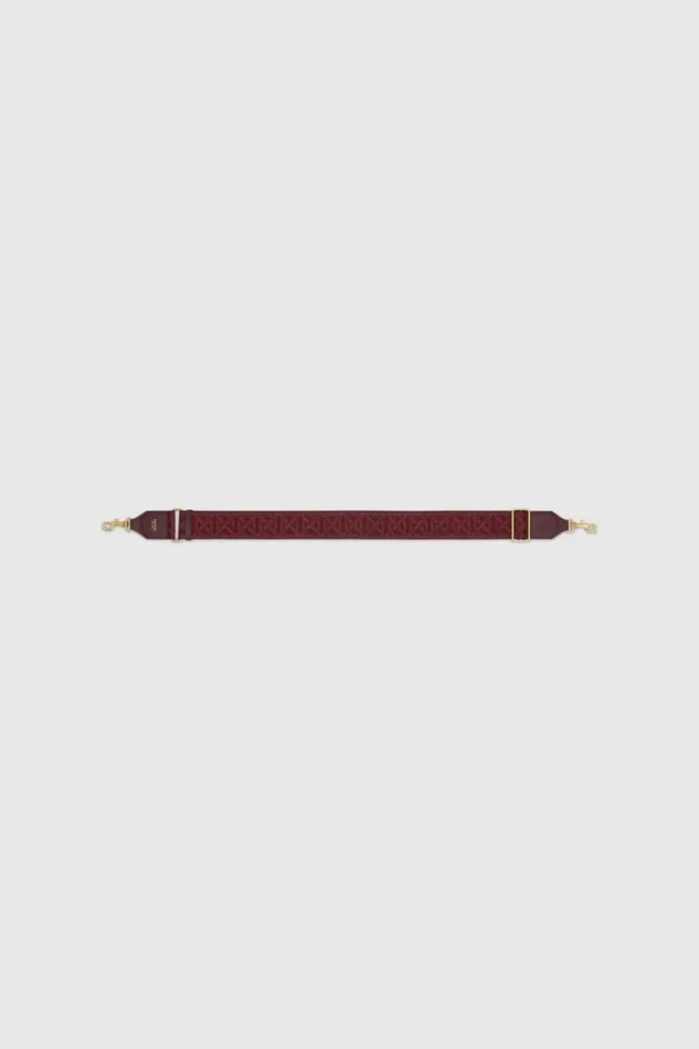 Oroton Logo Webbing Bag Strap Currant Women Bag Straps