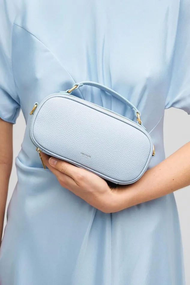 Oroton Margot Camera Bag Denim Women Crossbody