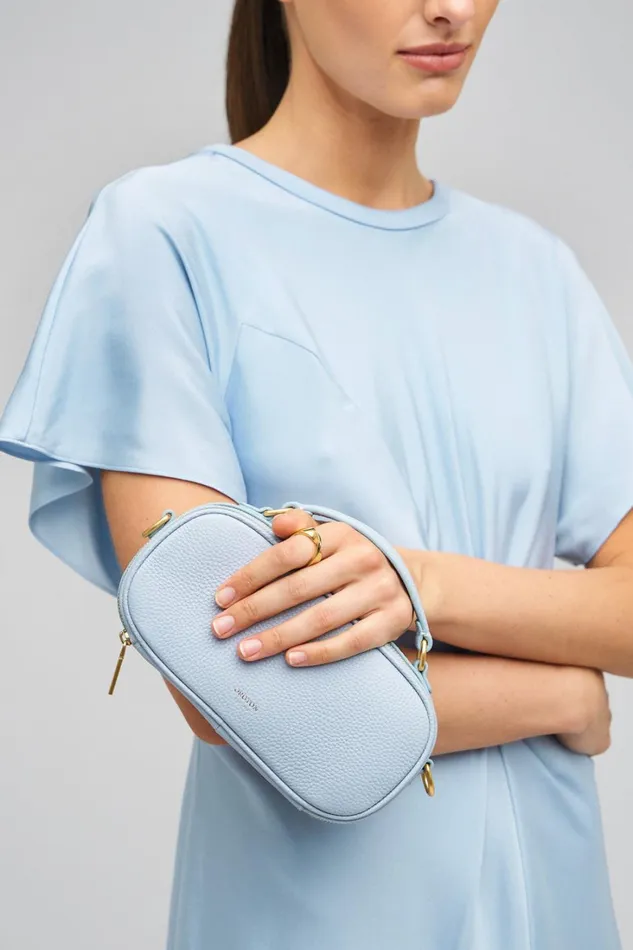 Oroton Margot Camera Bag Denim Women Crossbody