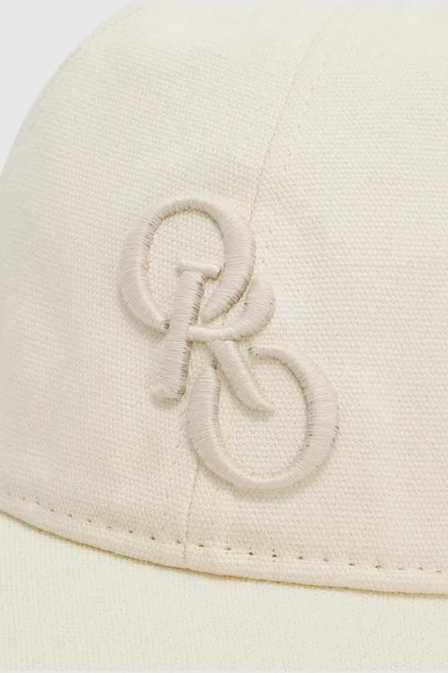 Oroton Oro Logo Cap Antique White Women Hats Oroton Oro Logo Cap Antique White Women Hats