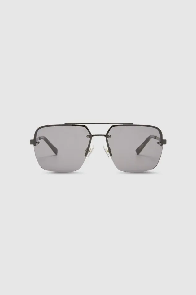 Oroton Tate Sunglasses Black Women Sunglasses