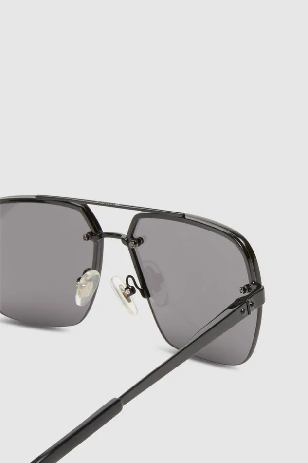 Oroton Tate Sunglasses Black Women Sunglasses