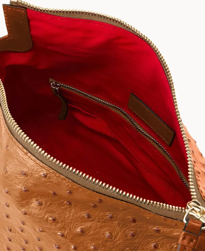 Ostrich Satchel Caramel Woman Dooney and Bourke Satchels Ostrich Satchel Caramel Woman Dooney and Bourke Satchels