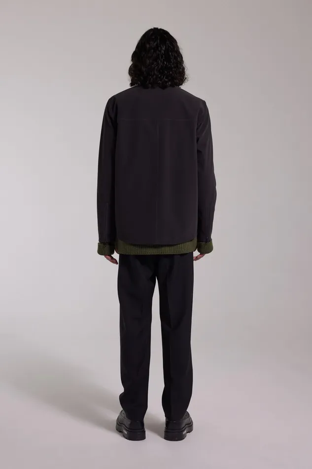 Overshirts Men Stutterheim Vitaberg Matte Overshirt Black