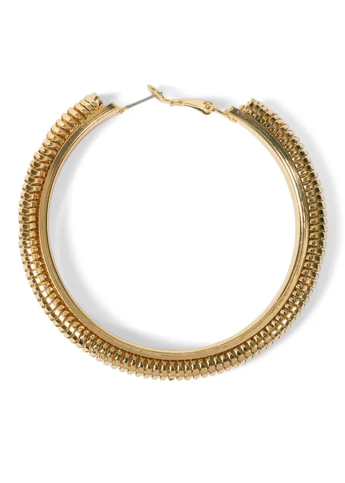 OVERSIZED GOLD HOOP EARRINGS Gold Women VENUS Earrings