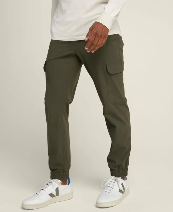 Pants and Joggers Men Wilson Midway Travel Cargo Jogger Deep Green Pants and Joggers Men Wilson Midway Travel Cargo Jogger Deep Green