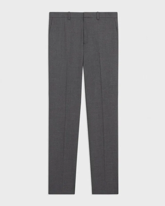 Pants Men Theory Mayer Pant In Stretch Wool Medium Charcoal Pants Men Theory Mayer Pant In Stretch Wool Medium Charcoal
