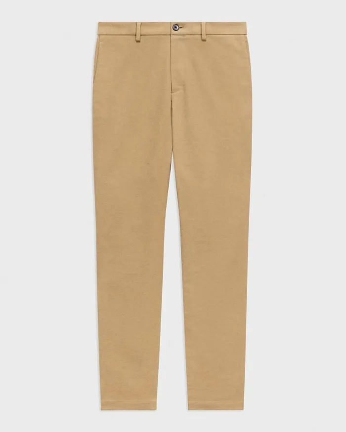 Pants Men Theory Zaine Pant In Moleskin Twill New Camel
