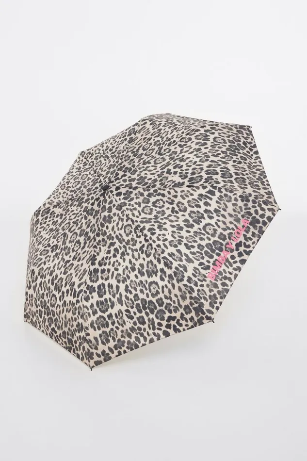 Parapluie Imprim Leopardo Beige Women Bimba Y Lola Umbrellas