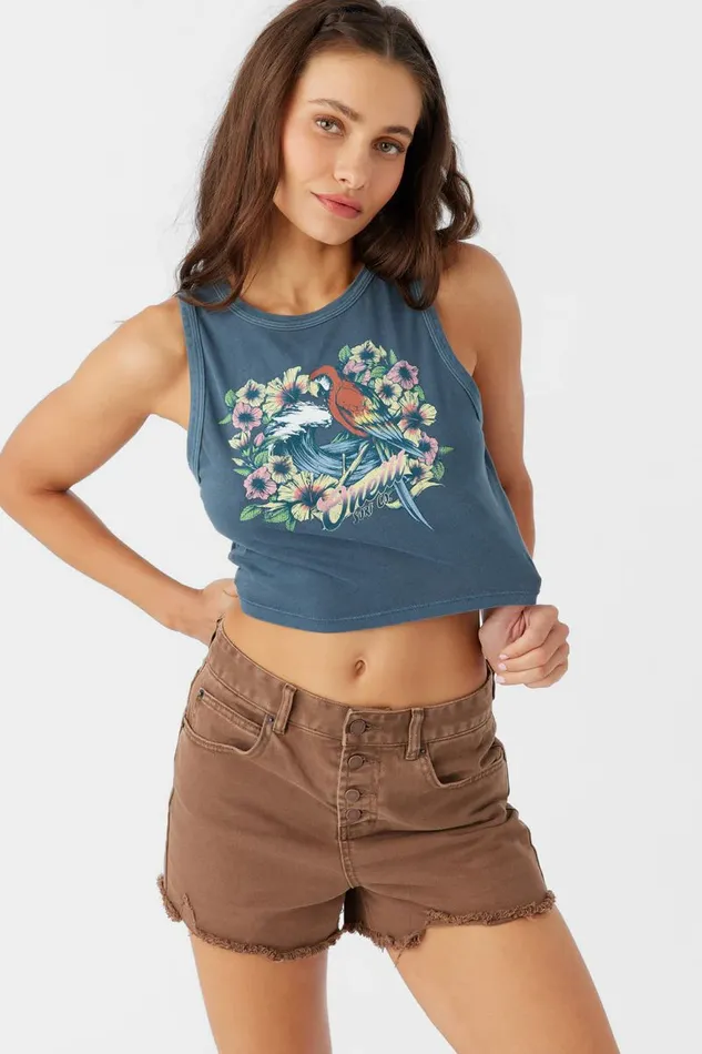 PARROT TANK Slate Women O039NEILL Clothing