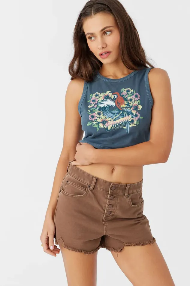 PARROT TANK Slate Women O039NEILL Clothing