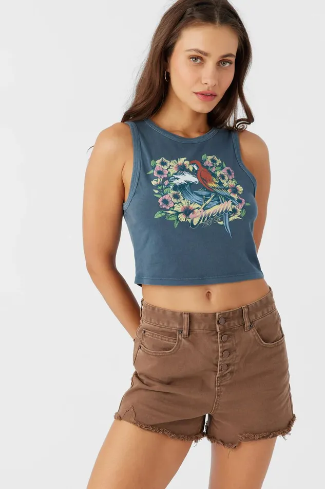 PARROT TANK Slate Women O039NEILL Clothing