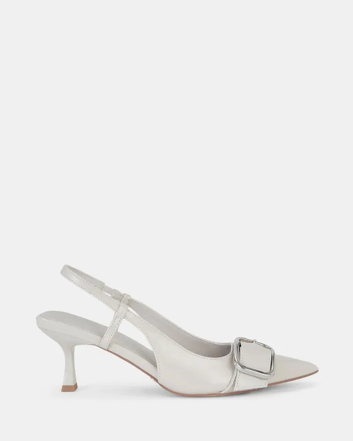 Party Women ISERA PORCELAIN PATENT Closed Toe Heels NOVO Shoes